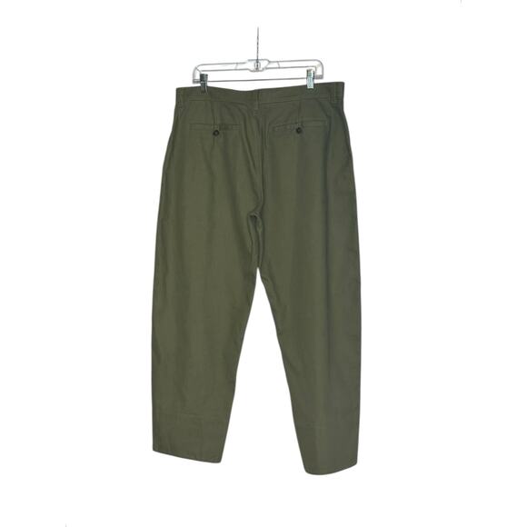 COS olive green baggy pants size 38 - Picture 1 of 8